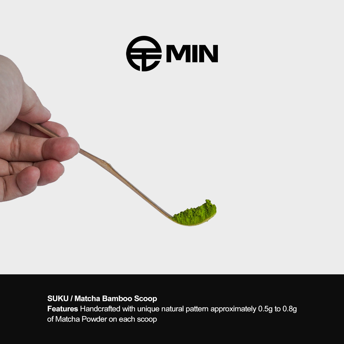 MIN MATCHA | SUKU Matcha Bamboo Scoop