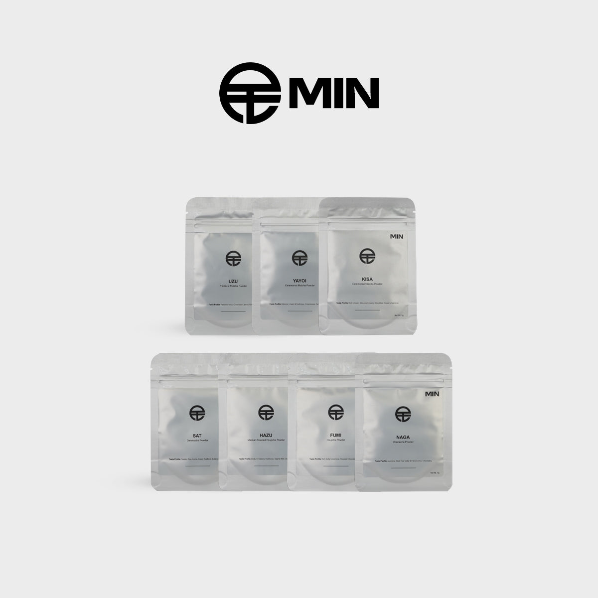 MIN MATCHA | TRY PACK Matcha & Non-Matcha Powders